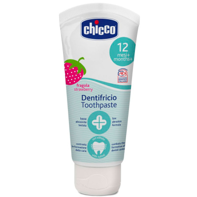 Зубная паста со вкусом клубники 6+ мес 50 мл Chicco